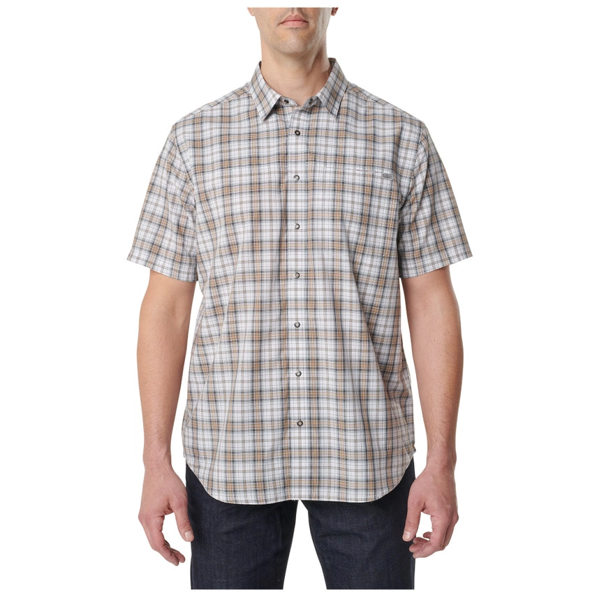 5.11 Tactical Hunter Plaid Short Sleeve Shirt 71374 - Discontinued